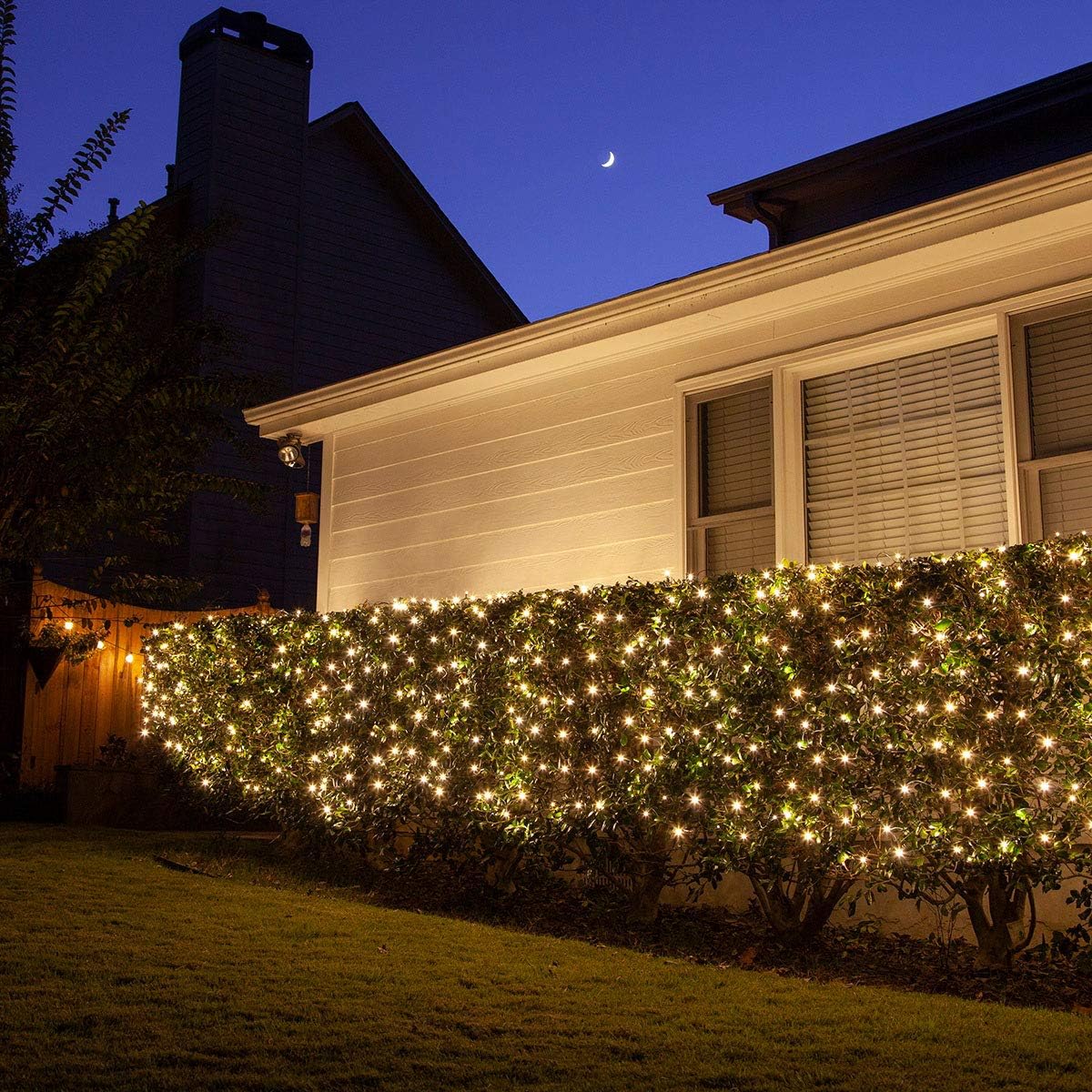 Detalle 2 de Lepro 4300017-WW-US Fairy Lights, 66 ft, 200 Warm White LEDs, IP65
