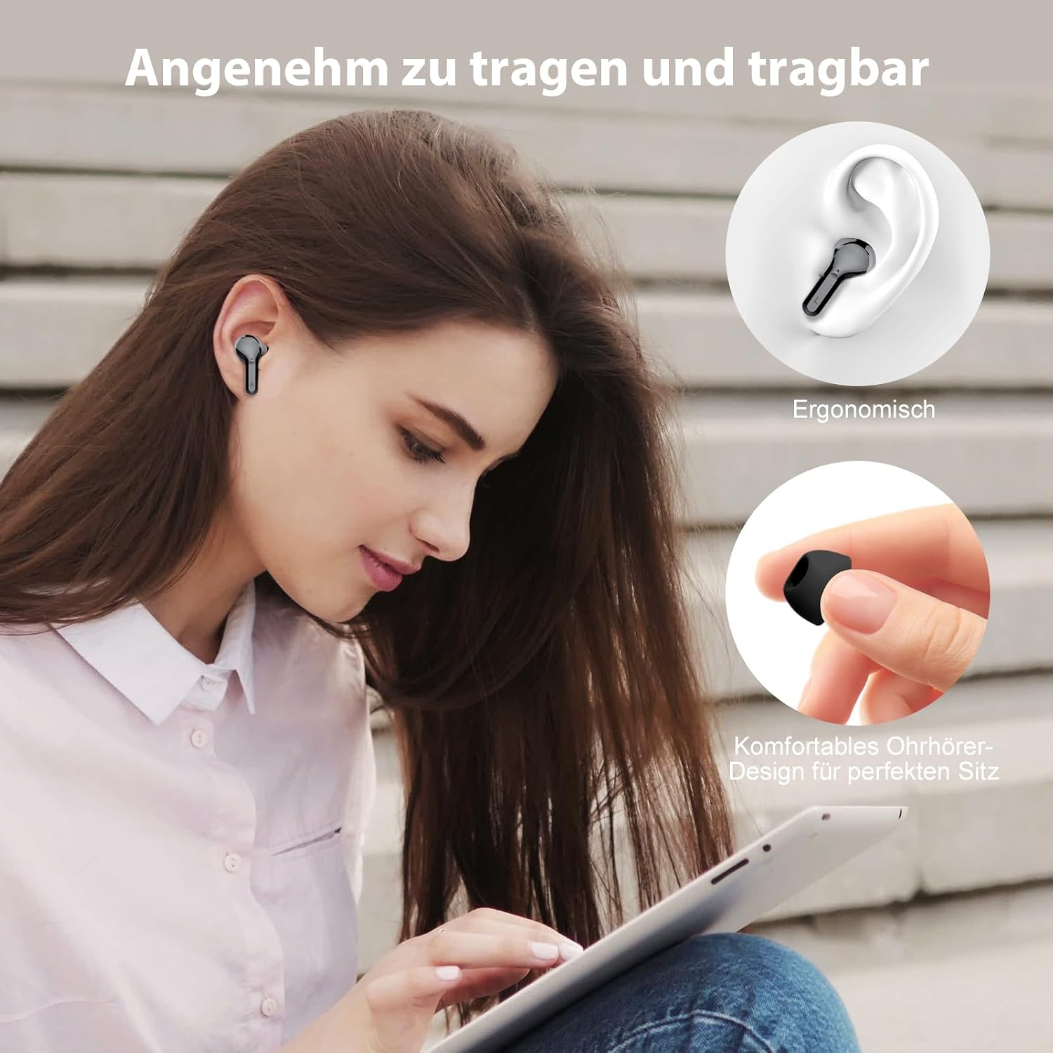 Thumbnail 6 de Bluetooth Kopfhörer 40H Spielzeit