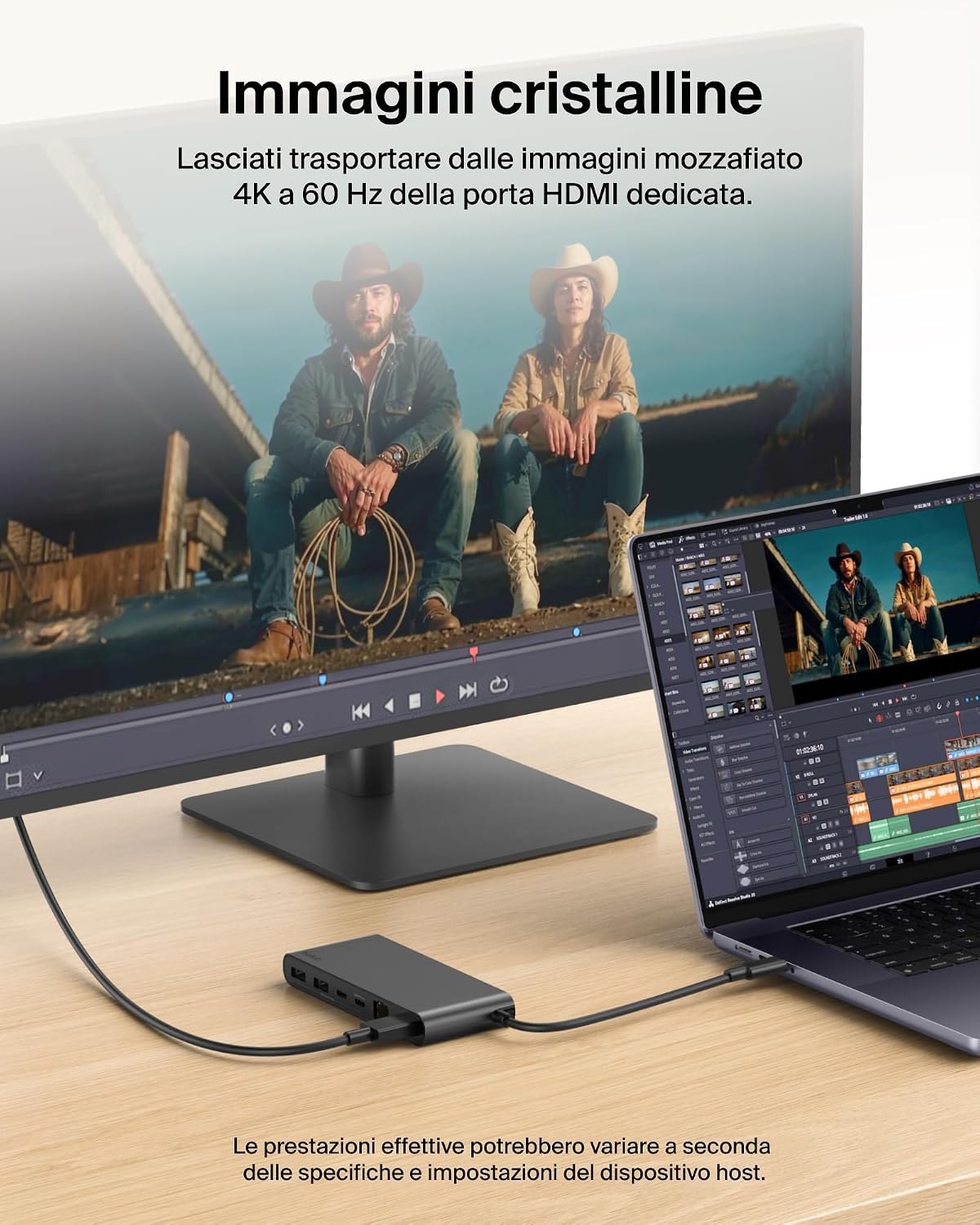 Thumbnail 4 de Belkin Connect Hub USB C 8 Porte