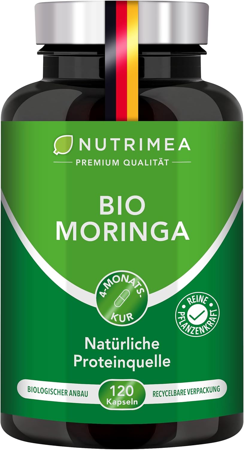 Moringa Oleifera Bio 120 Kapseln 🌱
