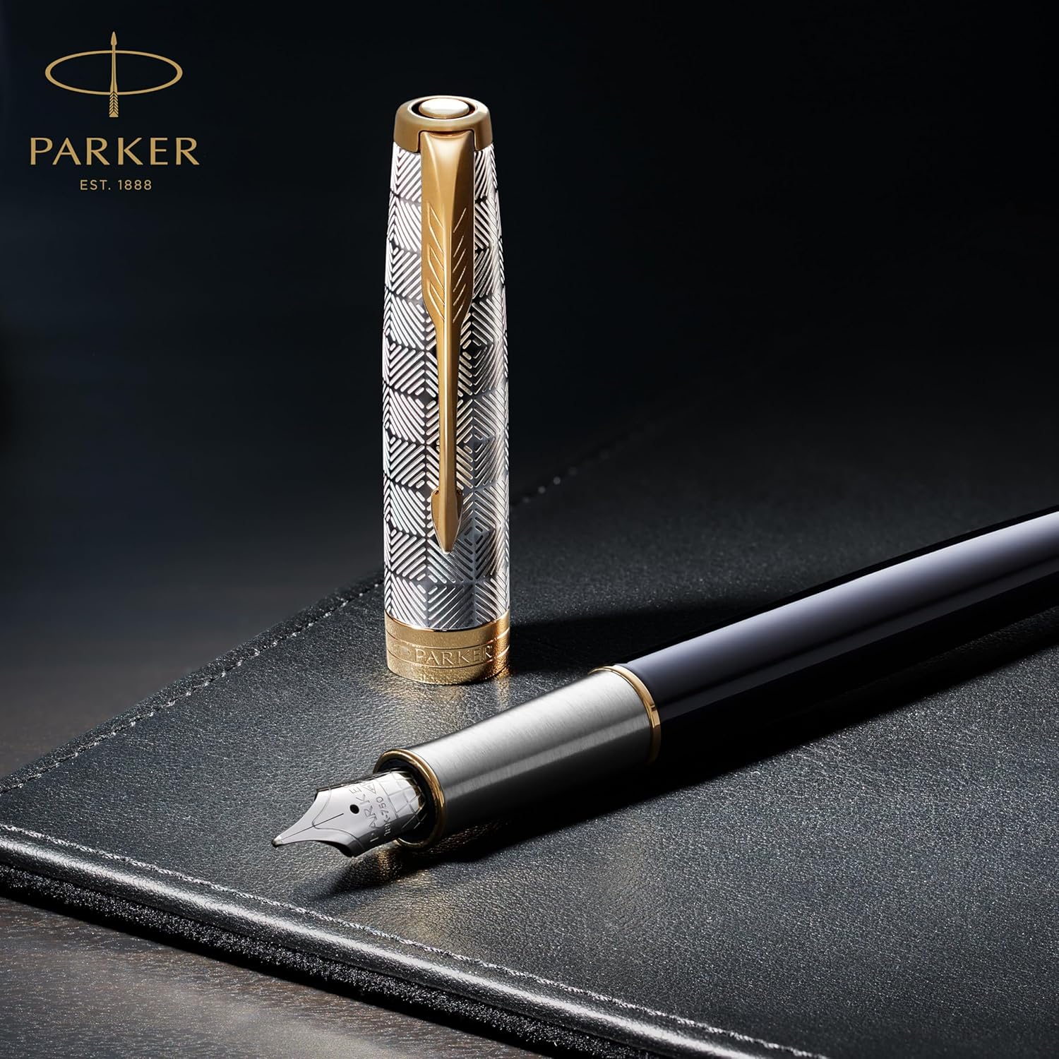 Thumbnail 6 de Parker Sonnet - Elegante pluma estilográfica negra mate ✍