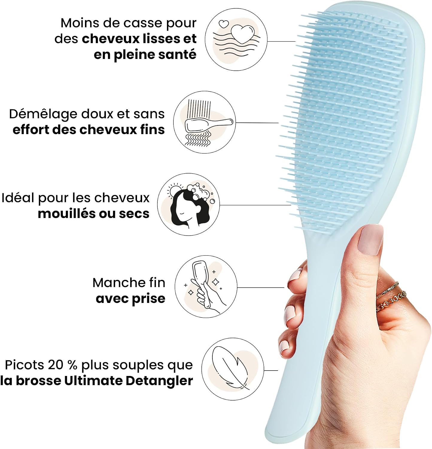 Thumbnail 4 de Tangle Teezer Ultimate Detangler 325 picots 💇♀