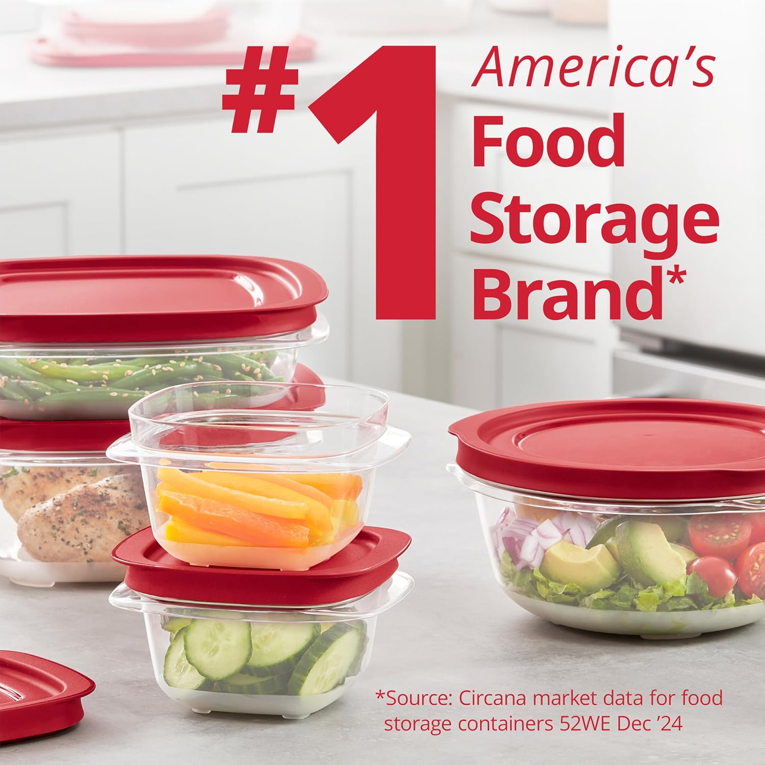 Thumbnail 4 de Rubbermaid EasyStore 44-Piece Food Containers