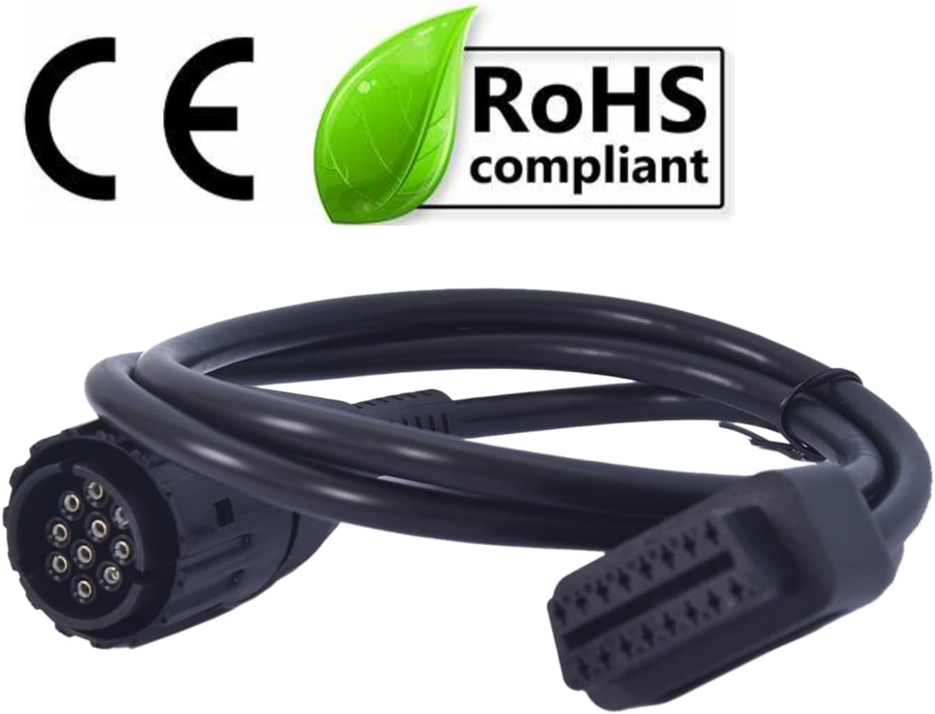 Thumbnail 1 de Goldplay 10‑Pin OBDII BMW Motorrad Adapter (10 pin) für Diagnosekabel