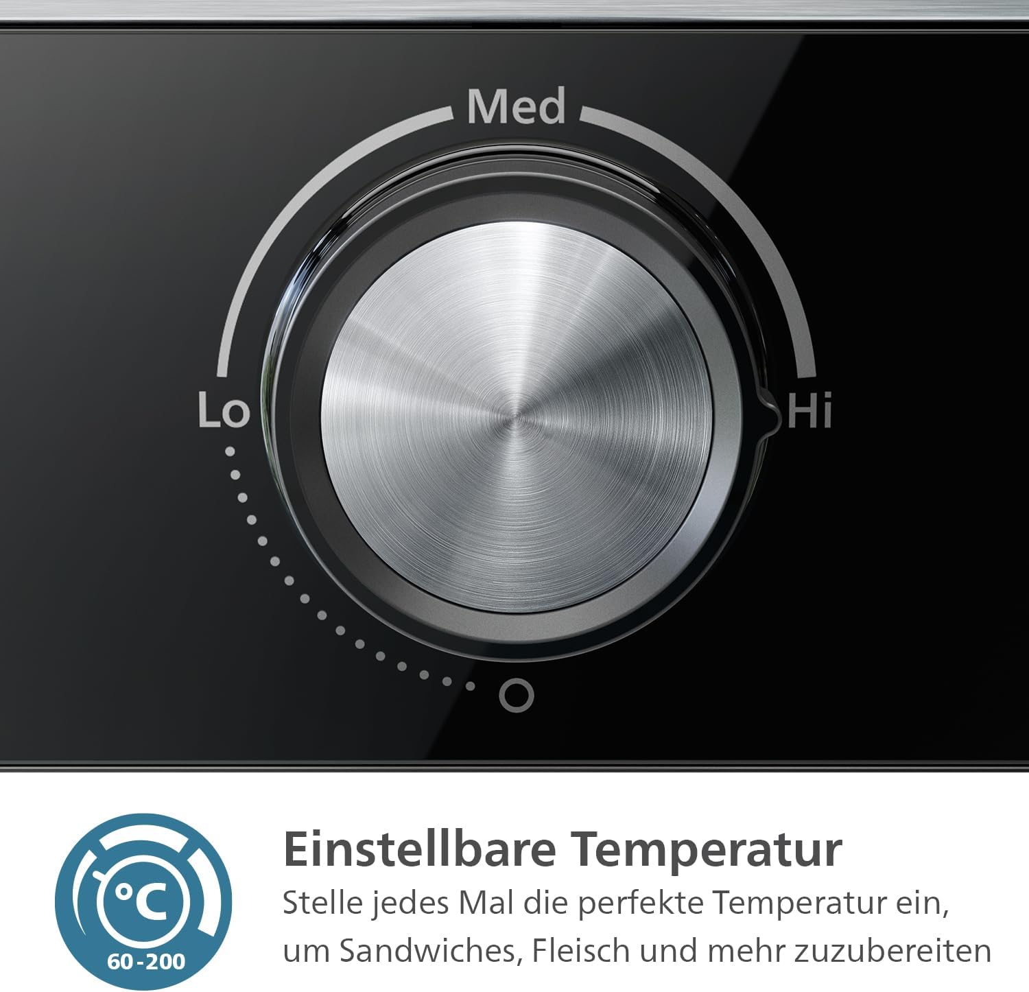 Thumbnail 6 de Philips HD6301/90 Kontaktgrill 60–200°C 🍖