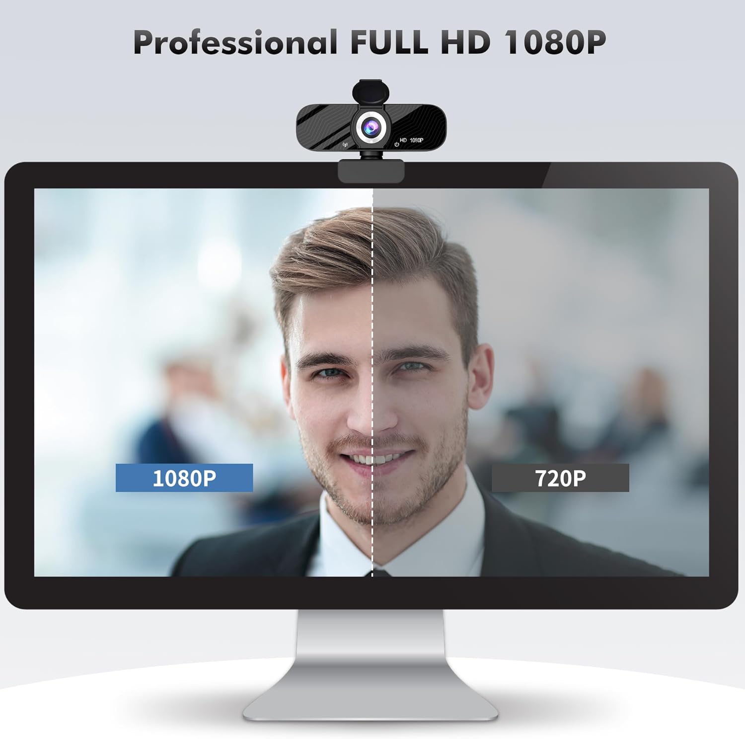 Detalle 2 de Webcam Gohero HD 1080P avec micro