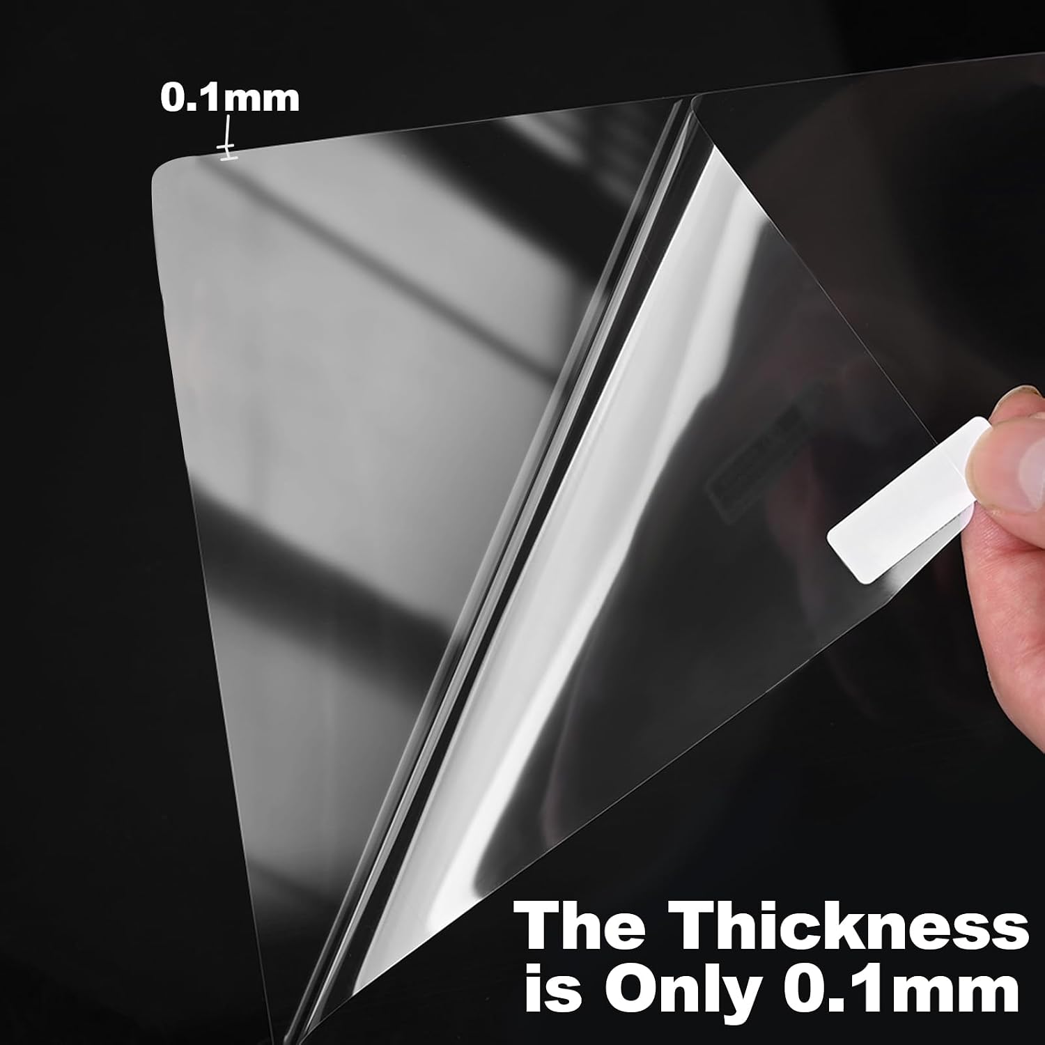 Detalle de CHINDRAG 15インチ 3Dプリンター用スクリーン保護フィルム 6枚入り・厚さ0.1mm PET製
