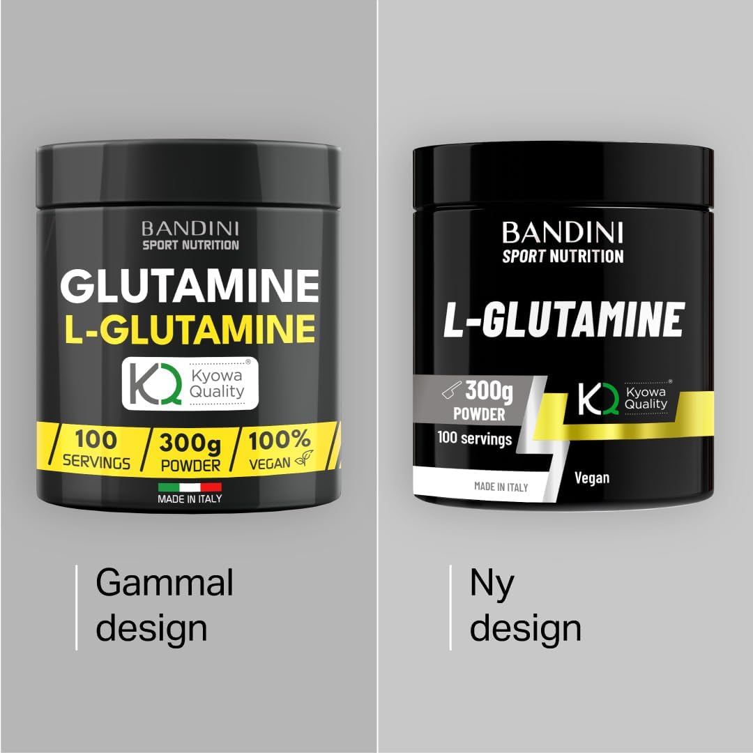 Detalle 2 de BANDINI L-Glutamine Kyowa-poeder, 300 g, vegan