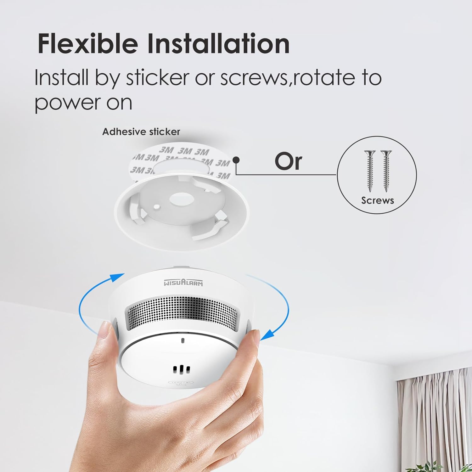 Thumbnail 5 de Smoke Alarm 10 Years Battery, EN14604 Certified