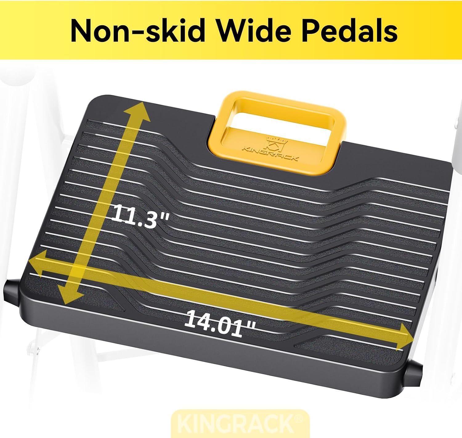 Thumbnail 2 de KINGRACK 3 Step Folding Ladder 360kg capacity