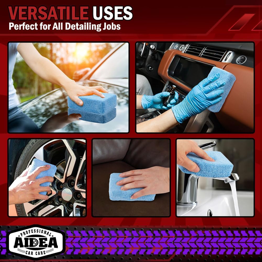 Thumbnail 6 de AIDEA Microfiber Applicator Pad 8-pack — applicator sponge 🧽