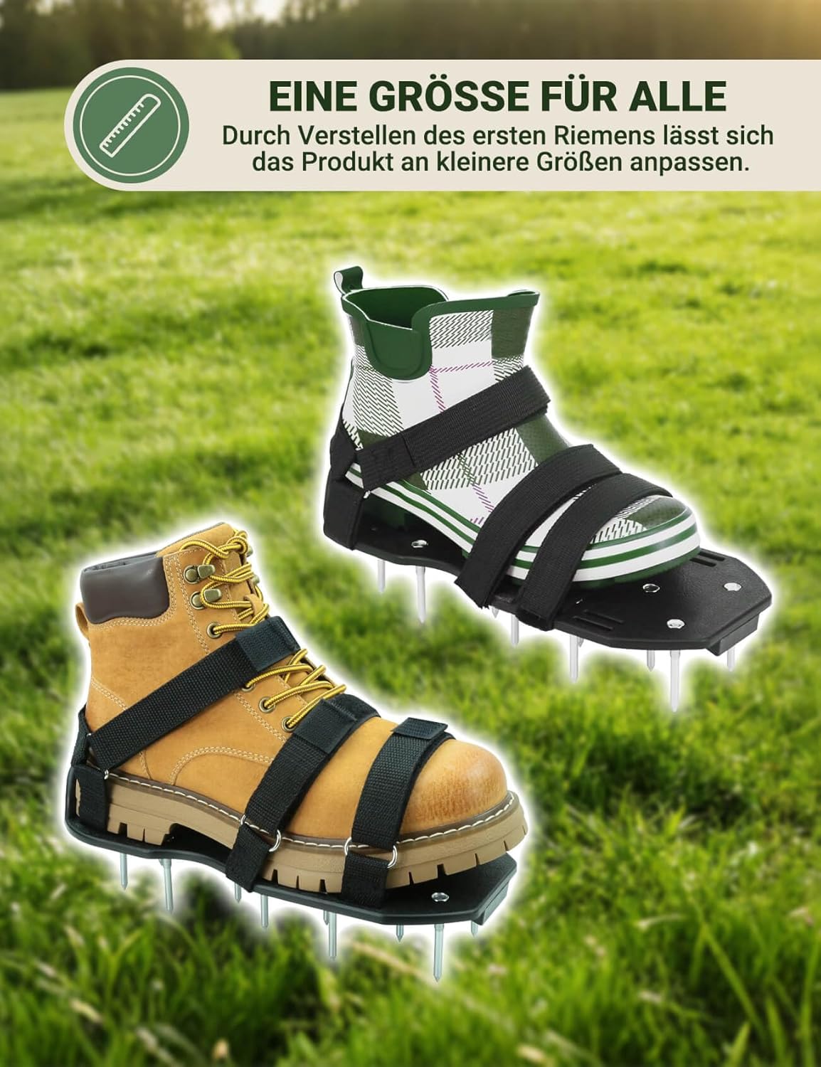 Thumbnail 3 de Lawn Aerator Shoes with Dual Straps
