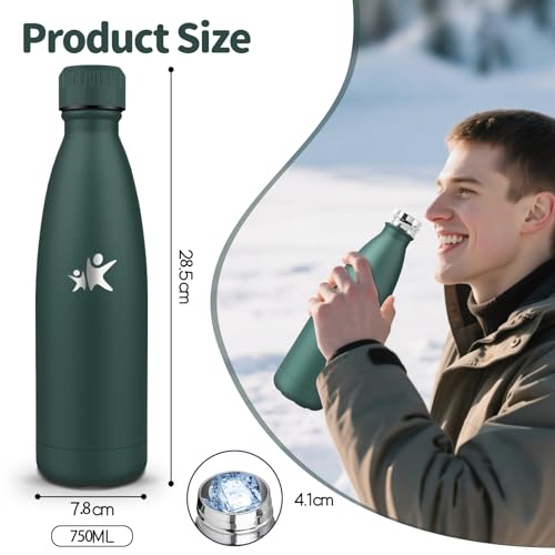 Detalle 2 de HoneyHolly Botella térmica 750 ml para deporte 🚰