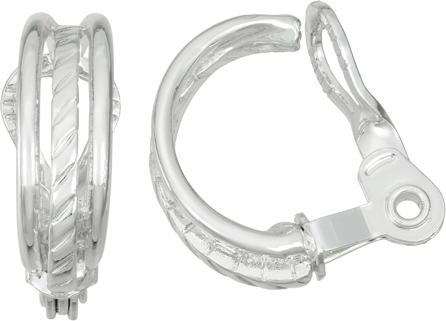 Detalle de Napier clip-on earrings, 21mm