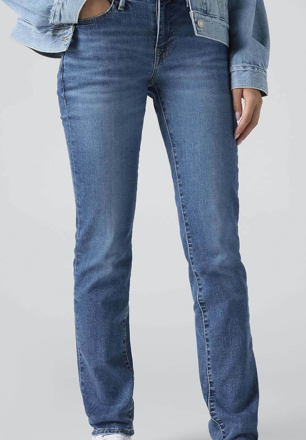 Thumbnail 1 de Levi’s Damen 712 Slim Fit Jeans – Slim Fit mit Wattleisten-Taschen