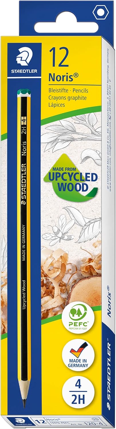 Detalle de Staedtler 120-4 Matita in Grafito 2H: affidabile compagna per scrivere, prendere appunti e disegnare