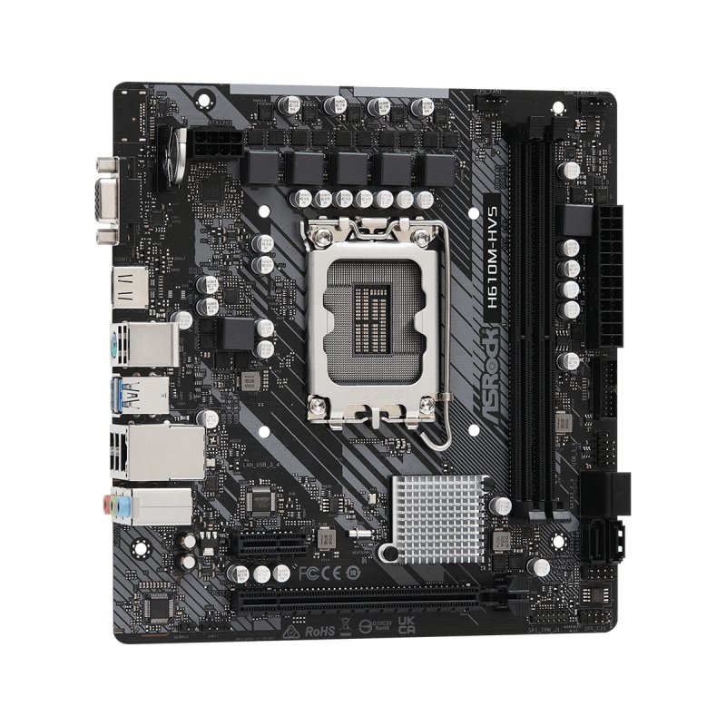 Thumbnail 1 de ASRock H610M-HVS: mini-ITX para Intel Core de 12ª generación con salidas duales y PCIe 4.0