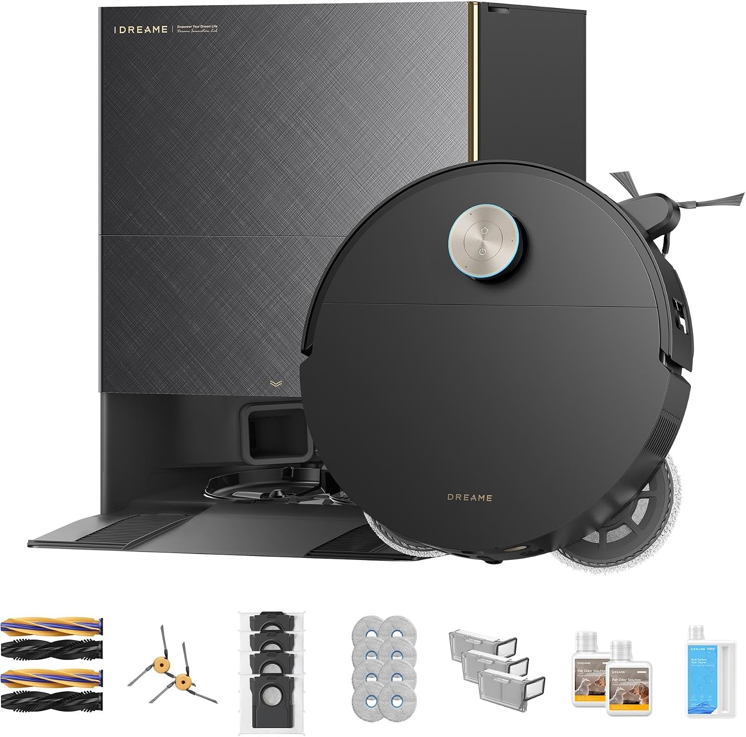Detalle de Dreame robot vacuum X60 Max Ultra Complete