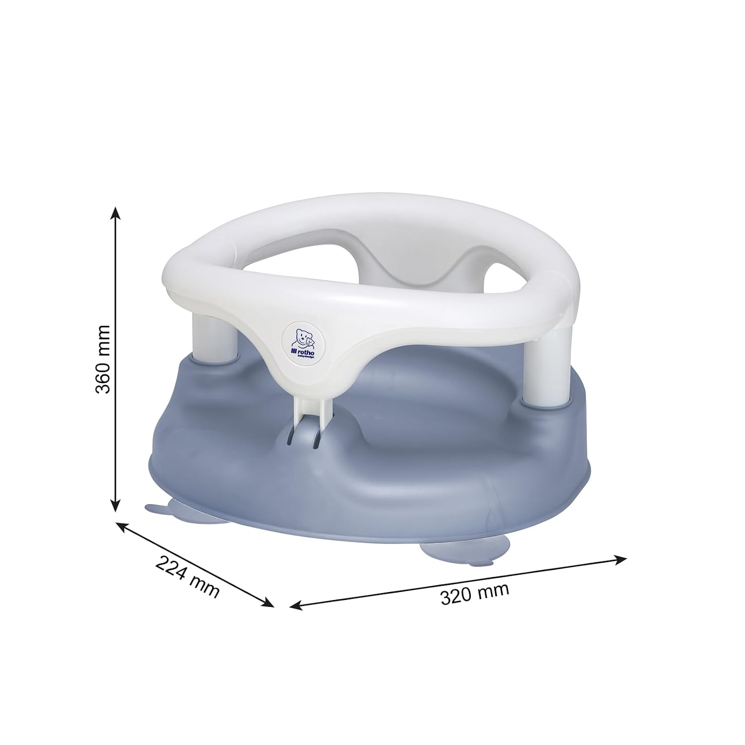 Detalle 2 de Rotho Babydesign Badewannensitz 13 kg
