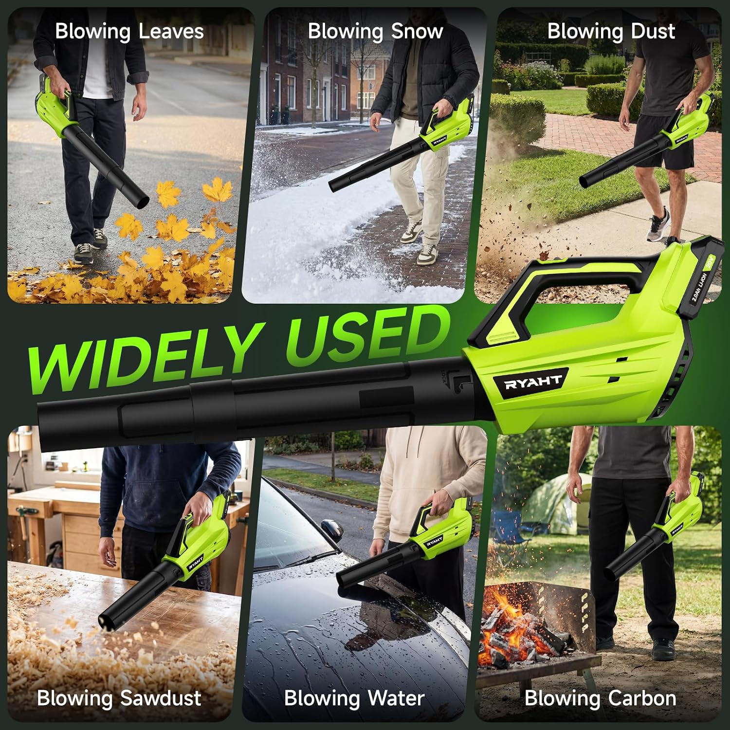 Detalle 2 de Cordless Leaf Blower, 20V