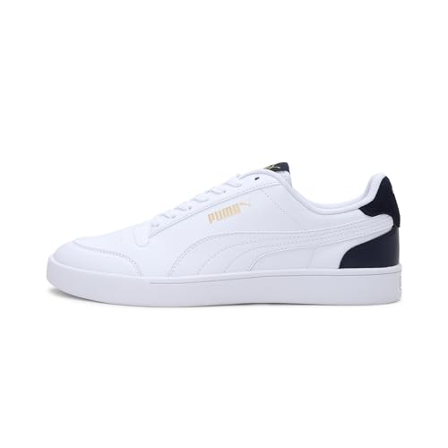 Detalle de PUMA Shuffle Zapatillas Unisex 42 EU blanco blanco/peacoat Team Gold