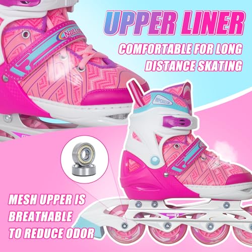 Thumbnail 5 de Nattork Adjustable Inline Skates with Light Up Wheels ⚙