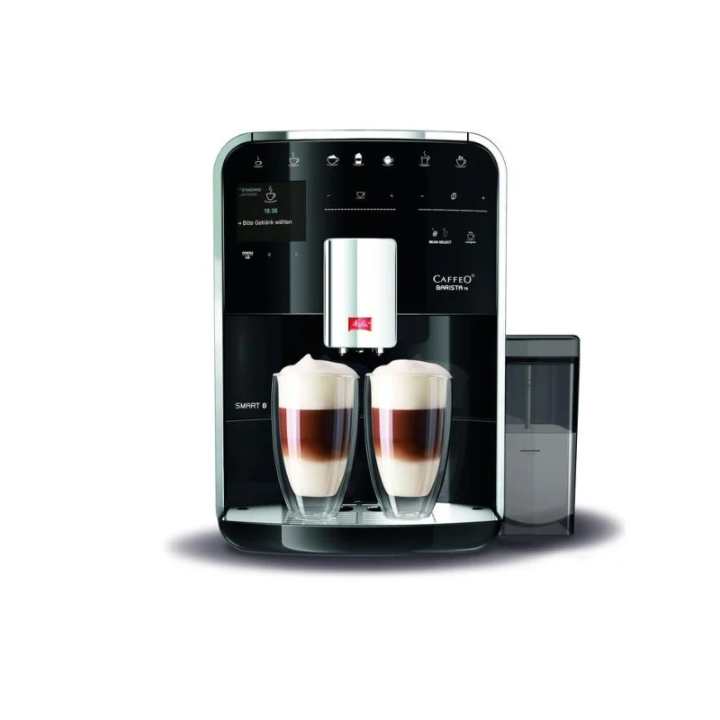 Detalle de Cafetera Melitta Barista TS Smart 1,8 L – 1450 W, 15 bares, negra