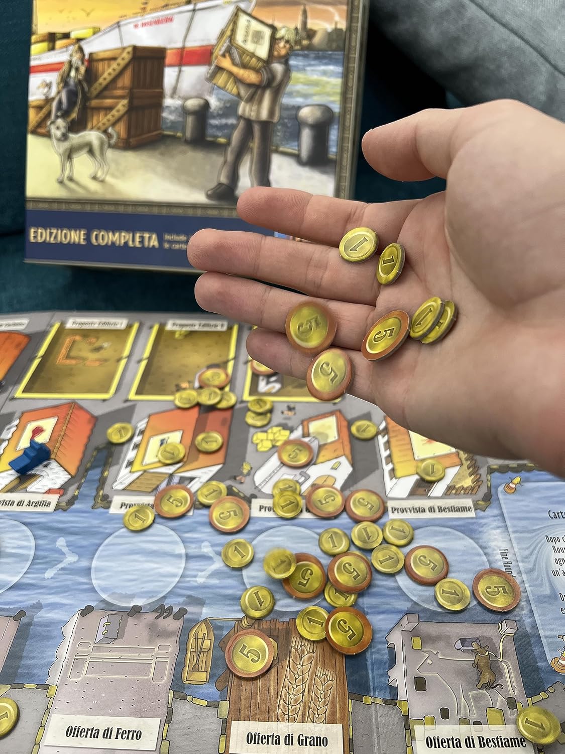 Detalle 2 de Asmodee Le Havre gioco da tavolo 1-5