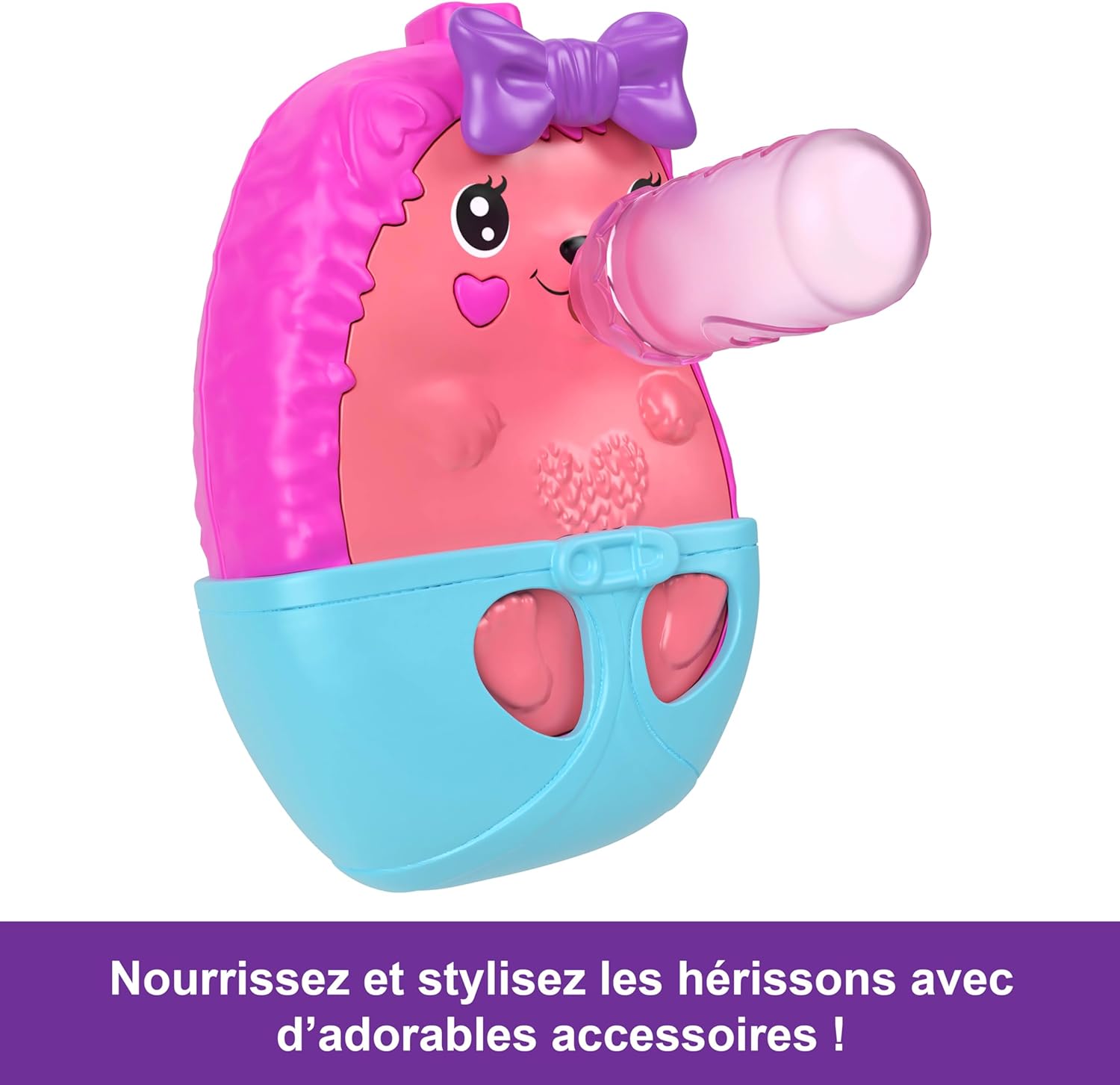 Detalle 2 de Polly Pocket JBJ91 Coffret Maman et Bébé Hérissons