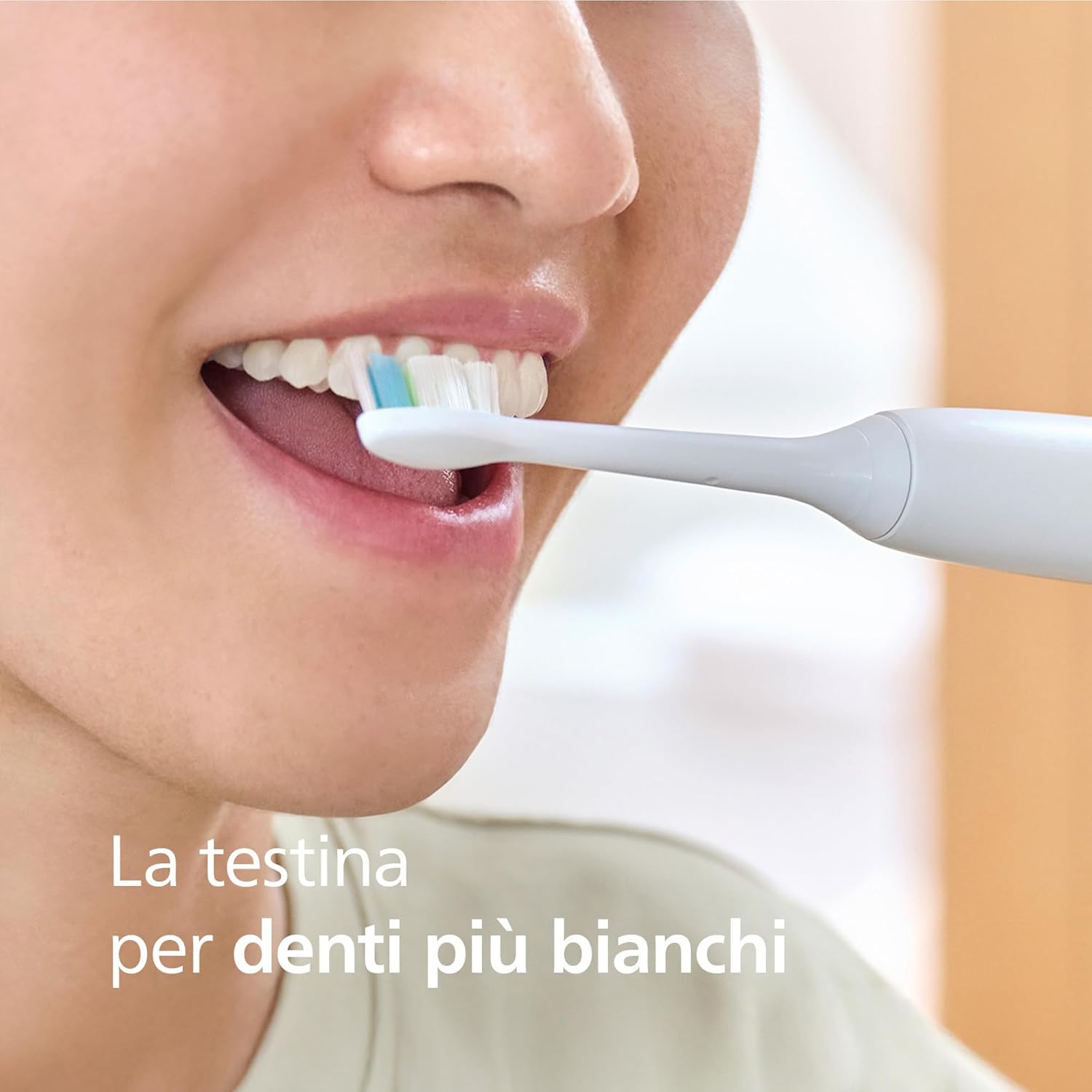 Detalle de PHILIPS Sonicare W2 Optimal White – set 8 testine di ricambio originali (HX6068/87), bianco