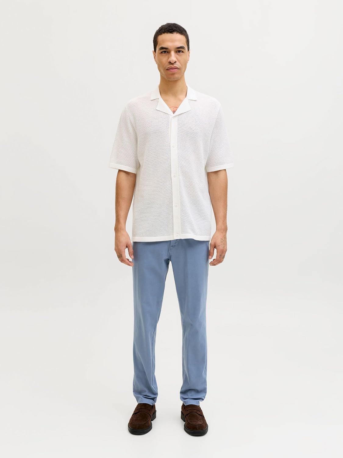 Thumbnail 6 de JACK & JONES Pantalon chino slim fit pour homme – Low rise, coton recyclé