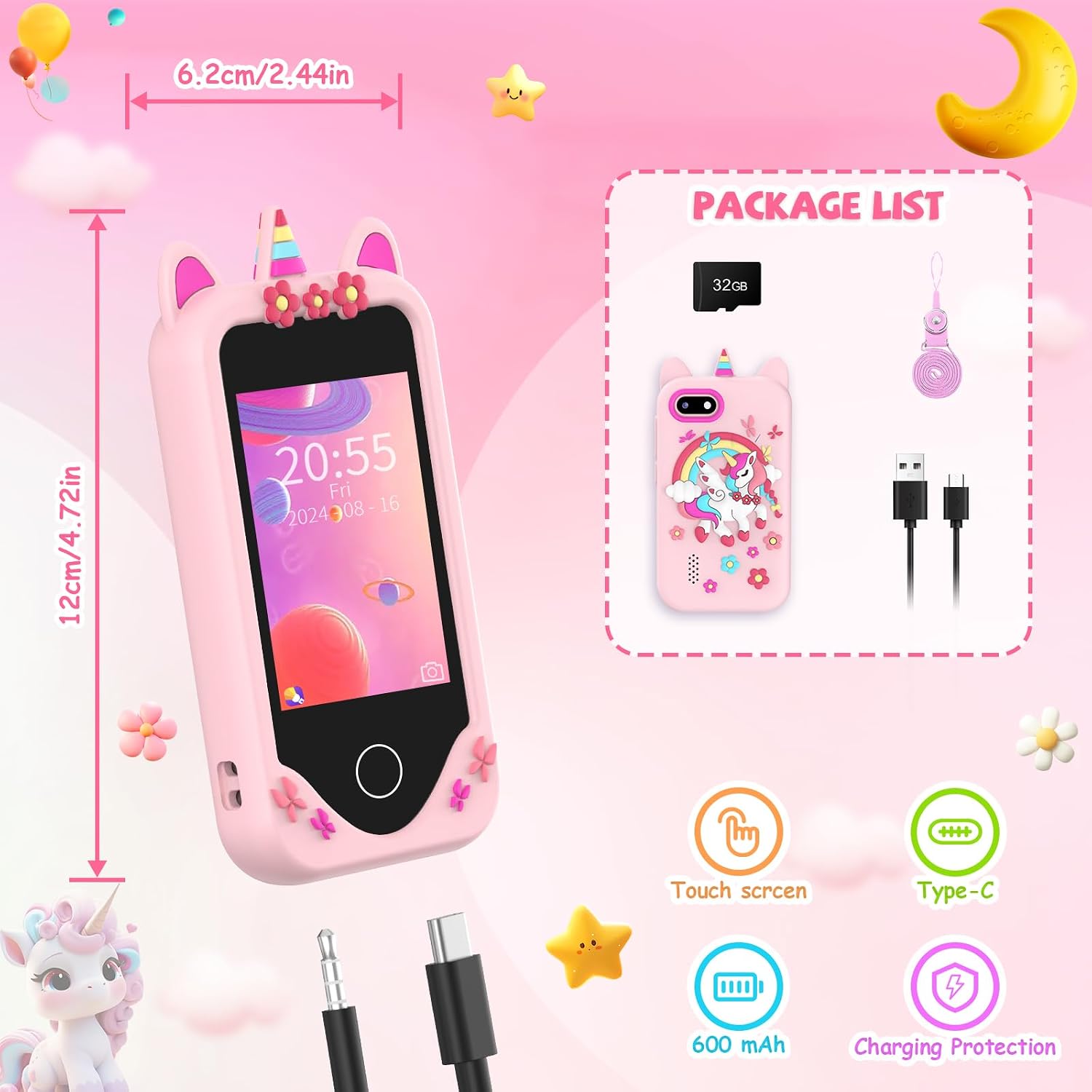 Thumbnail 5 de Kids Smart Phone 3-6 Years