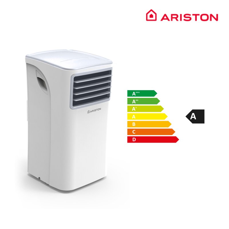 Detalle de Ariston Mobis 9000: Aire acondicionado portátil para estancias de 11–20 m2