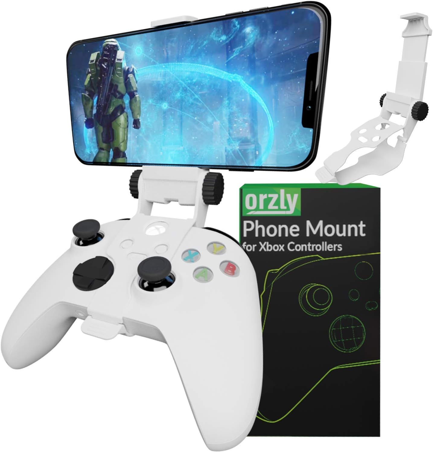 Supporto per telefono per controller Xbox Series X|S, morsetto regolabile – Orzly