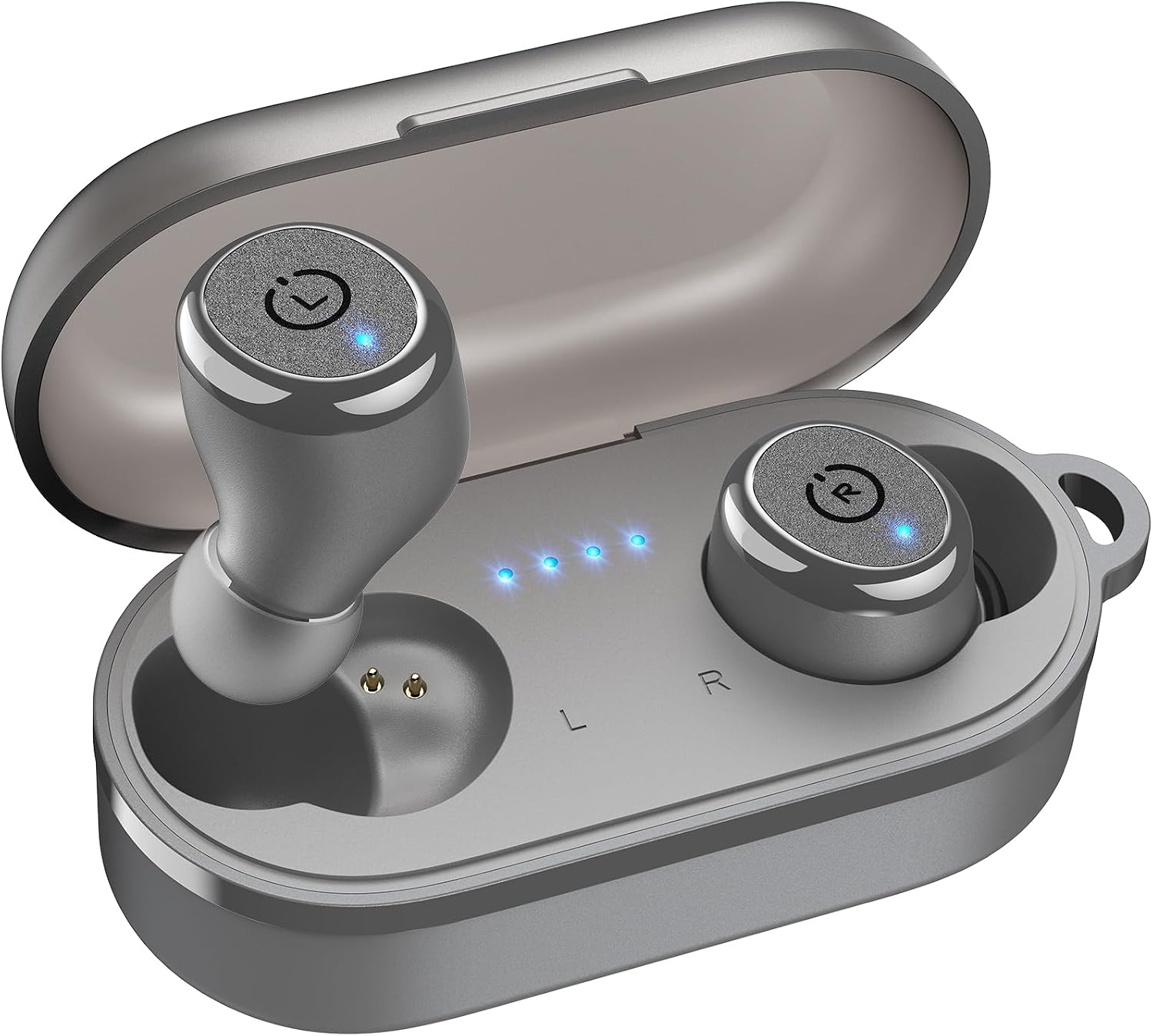 Detalle de TOZO T10 : Écouteurs Bluetooth sans fil 5.3 — confort, étanchéité IPX8 et autonomie jusqu’à 55 h
