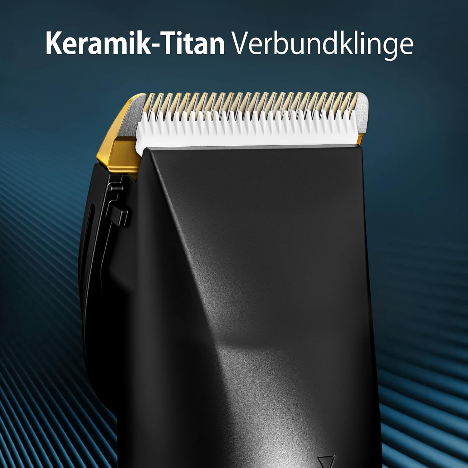 Thumbnail 1 de HSKAI 2-in-1 Profi Haarschneider & Barttrimmer – Elektrischer Rasierer für Gesicht, Kopf und Körper mit Keramik-Titan-Klingen