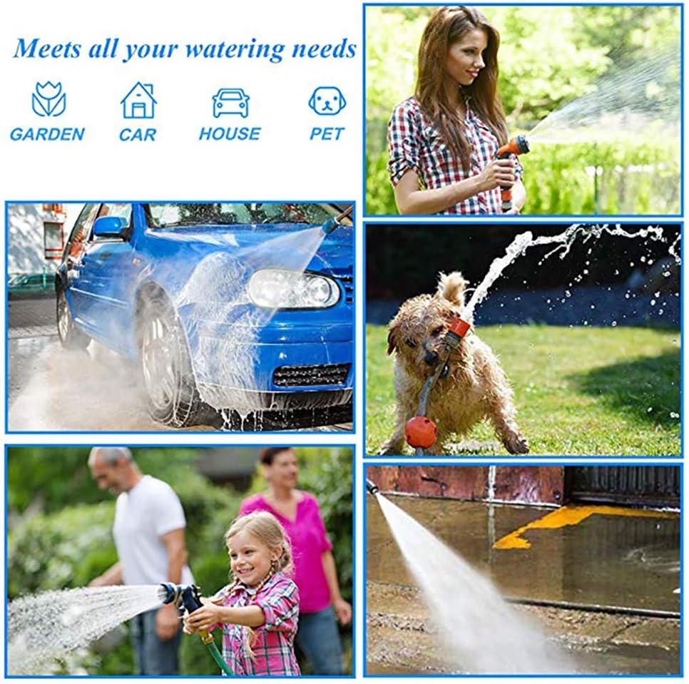 Thumbnail 6 de BABADU 100FT Expandable Garden Hose Pipe with 7-Function Nozzle