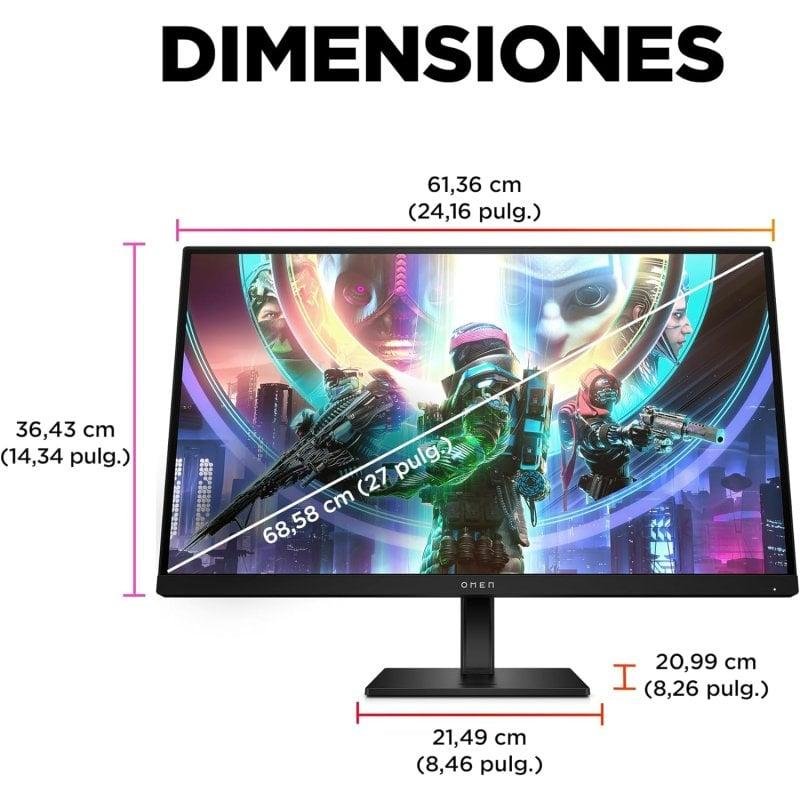 Detalle de HP OMEN 27qs 27 HD 240 Hz