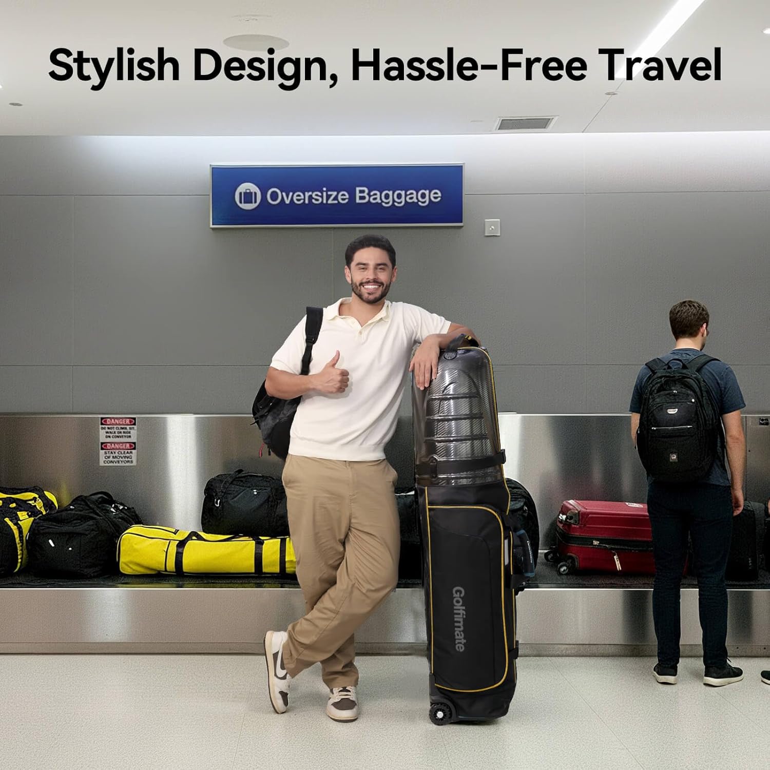Thumbnail 6 de Golf Travel Bags for Airlines with Carbon Fiber Hard Top