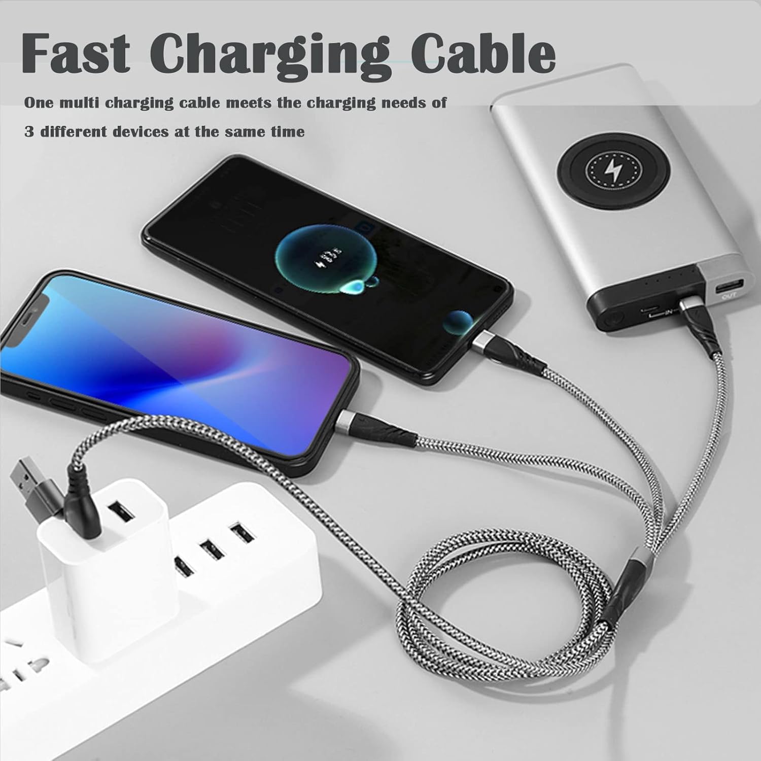 Thumbnail 1 de Unillous 5in1 USB Kabel 1,2 m