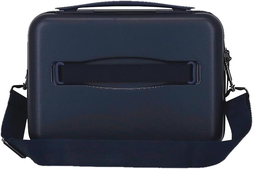 Detalle de Borsa da toilette da cabina MOVOM Wood in ABS con due scomparti e specchio