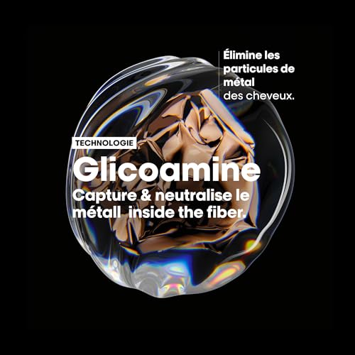 Detalle de L’Oréal Professionnel Crème Lavante Metal Detox – Shampoing Anti-Casse & Anti-Metal 300 ml