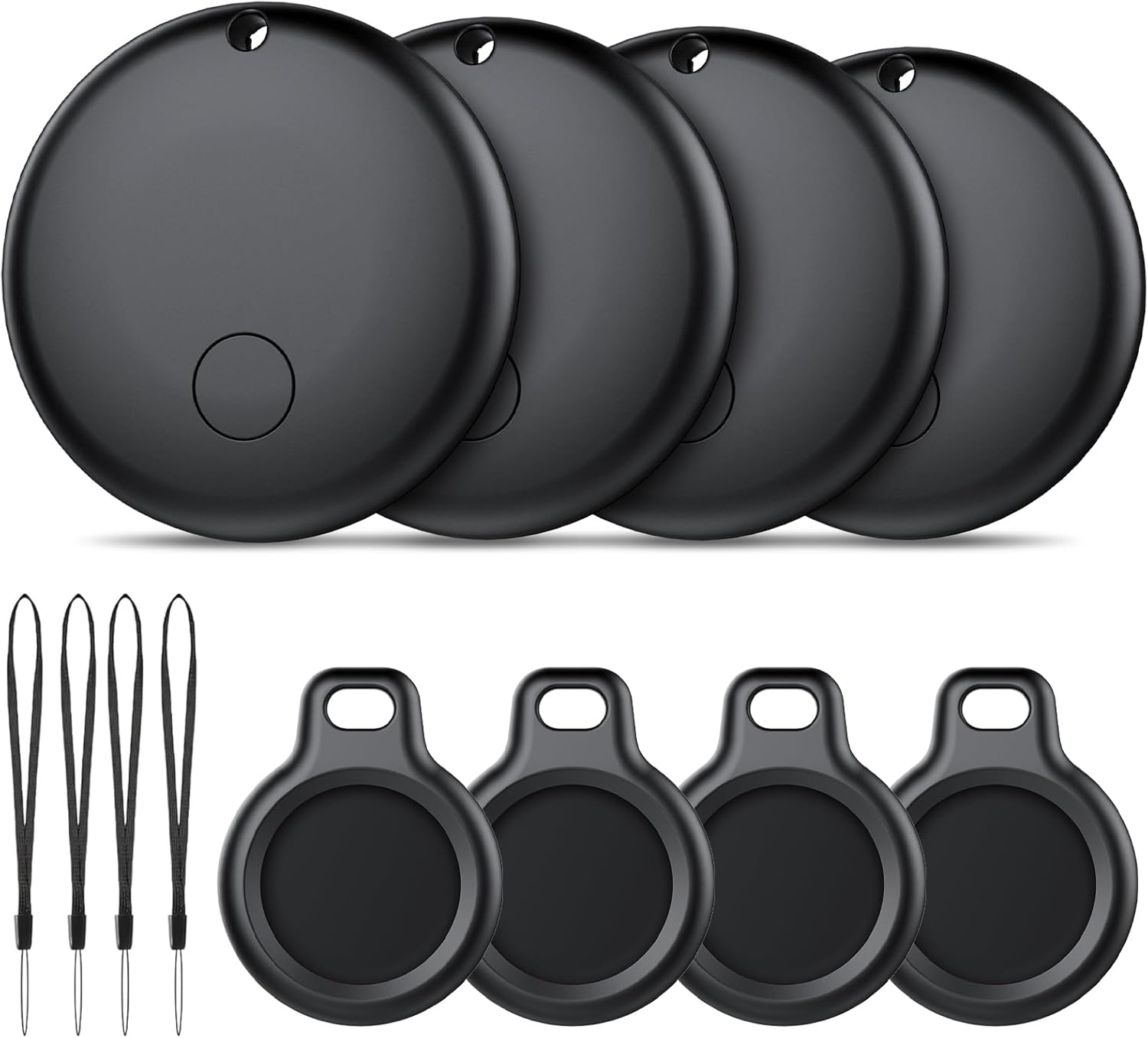 Detalle de Android Air Tracker: Bluetooth Tracker Tags (4 Pack) for Android Find Hub