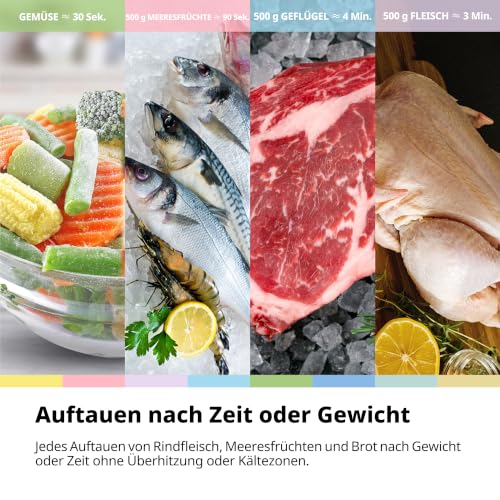 Thumbnail 6 de COMFEE' Mikrowelle CMO-MM20L2NFPE(BK) – kompakte 20-Liter Mikrowelle, 700 W