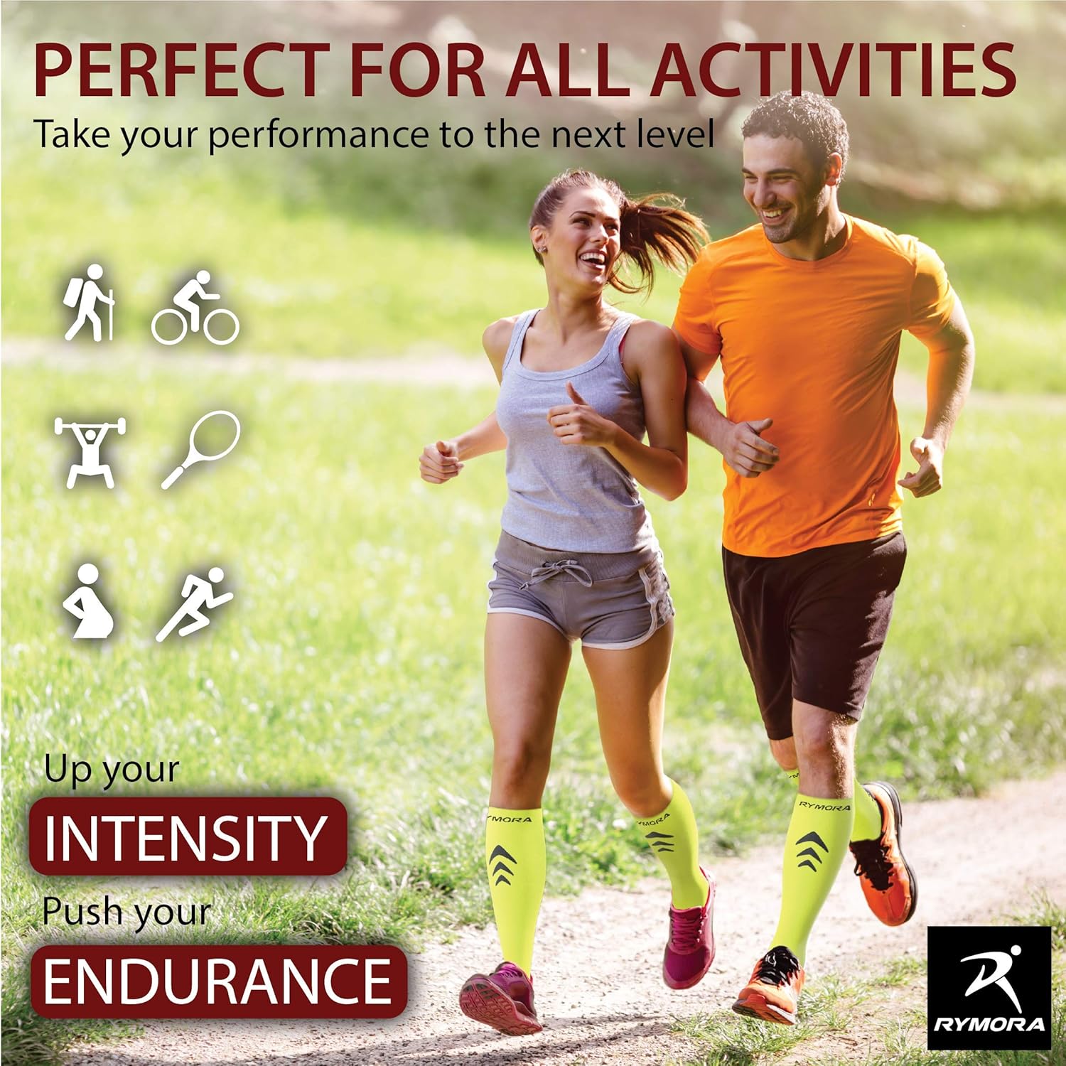 Thumbnail 4 de Rymora Compression Socks for Men and Women – for Sports, Running, Work & Flying