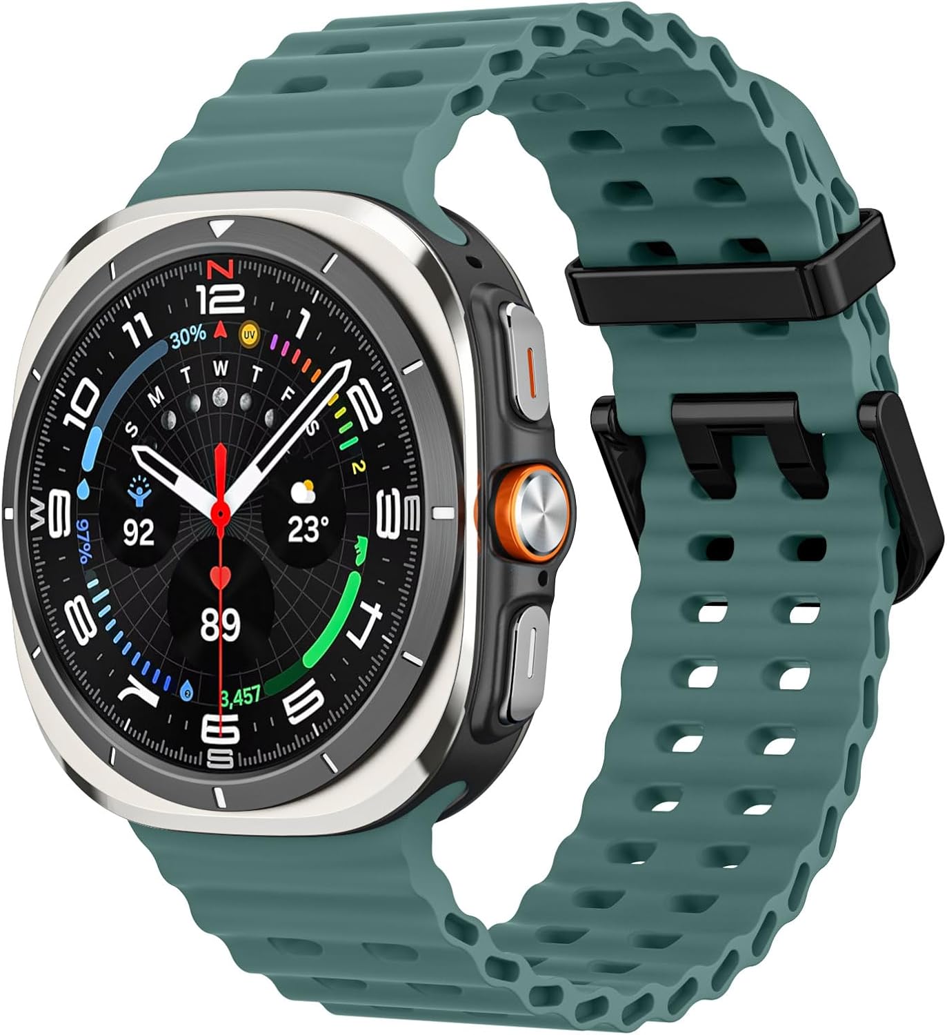 MoKo Upgraded Ocean Armband for Galaxy Watch Ultra 47mm