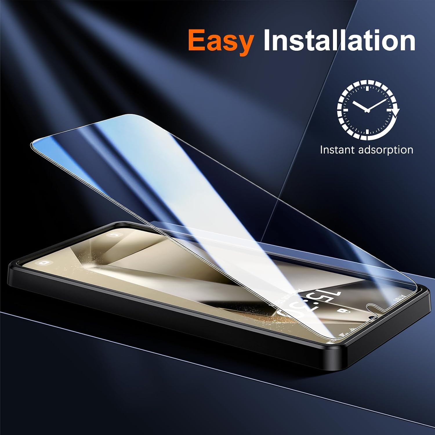 Detalle de UniqueMe 2+2 tempered glass for S24 Plus