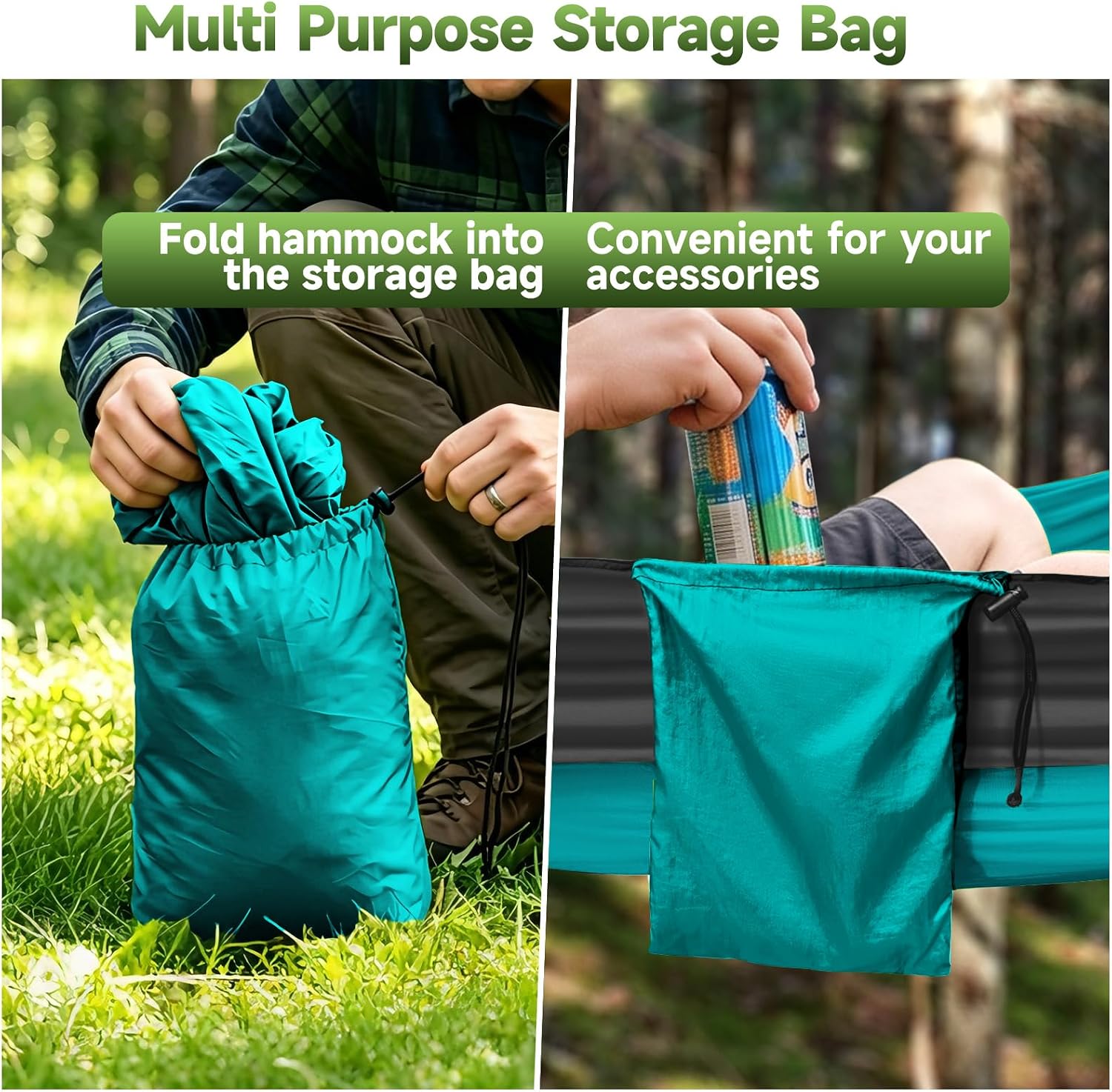 Thumbnail 4 de Camping Hammock 300 x 200 cm