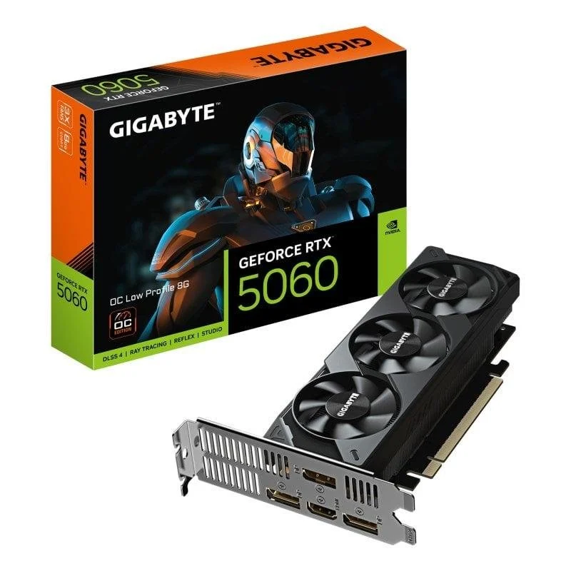 Detalle de Gigabyte GeForce RTX 5060 OC Low Profile 8G