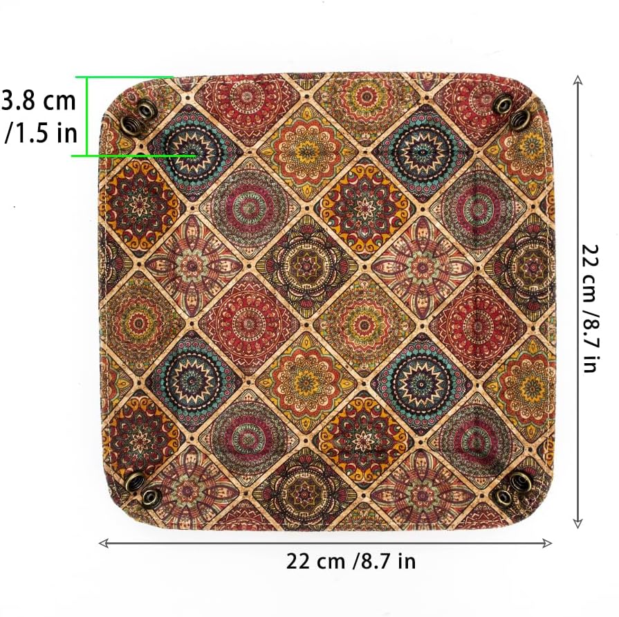 Thumbnail 3 de boshiho Valet Tray Cork Catchall 21 cm